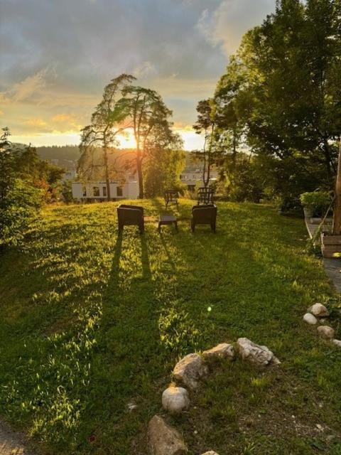 Bed and Breakfast La Ferme Des Aretes La Chaux De Fonds Exterior foto
